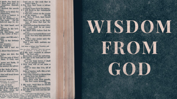 Wisdom From God Image